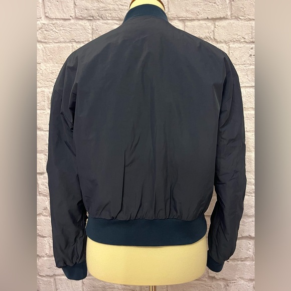 Evereve Navy Bomber Jacket - Picture 7 of 8